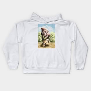 The sad elf Kids Hoodie